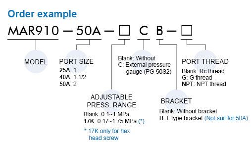 MAR910 Order Example